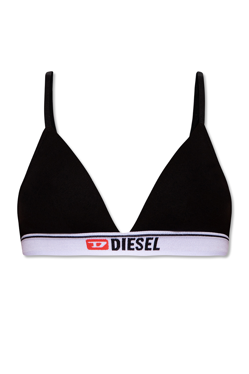 ブラジャー DIESEL | UFSB-ORIBA BRA BLACK A13122 0NJAP 9XX Women's Bralette with logo band | Black | Diesel